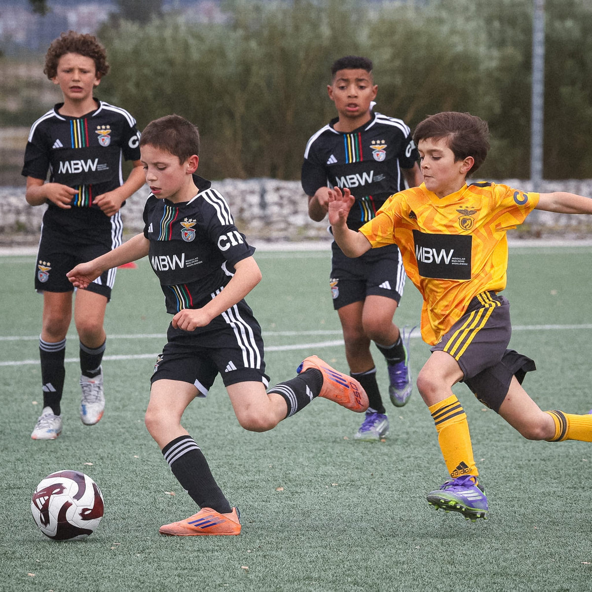 Competitive match at the SL Benfica Academy