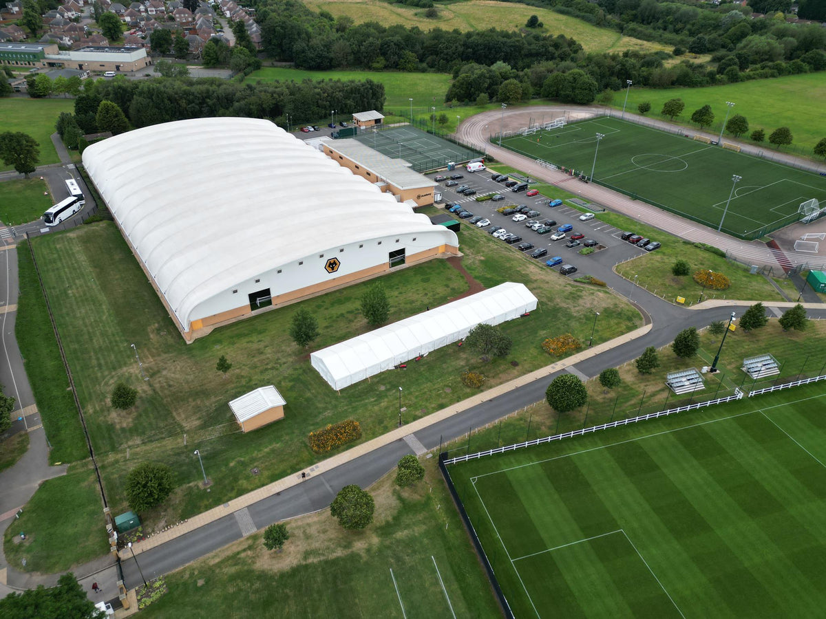 Training session at a Premier League facility